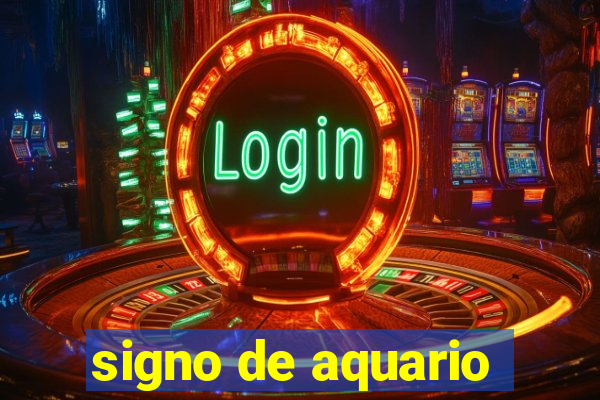 signo de aquario